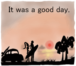 I LOVE SURF sticker #6023301