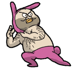 Monsieur bunny 2 sticker #6023311