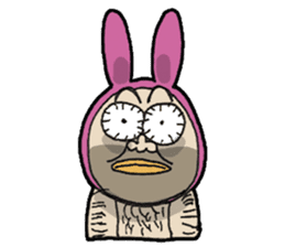 Monsieur bunny 2 sticker #6023327