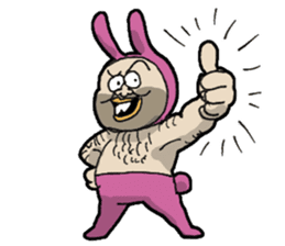 Monsieur bunny 2 sticker #6023328