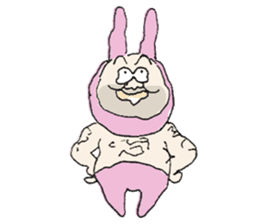 Monsieur bunny 2 sticker #6023330