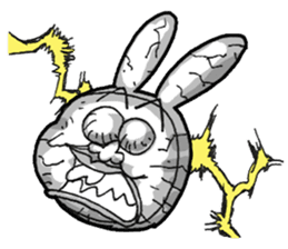 Monsieur bunny 2 sticker #6023332