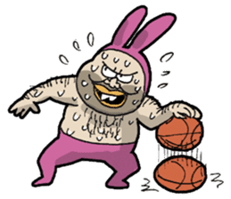 Monsieur bunny 2 sticker #6023337