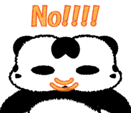 Panda Lovers in English sticker #6023517