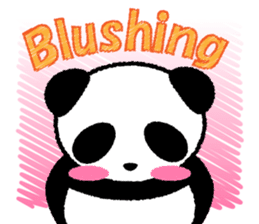 Panda Lovers in English sticker #6023540