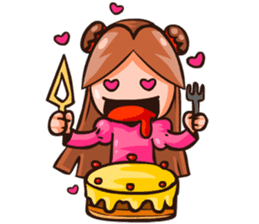 Cake Family sticker #6023685