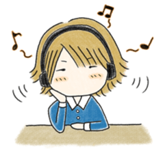 "Woo-chan" and "Mee-kun" sticker #6023826