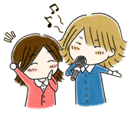 "Woo-chan" and "Mee-kun" sticker #6023827