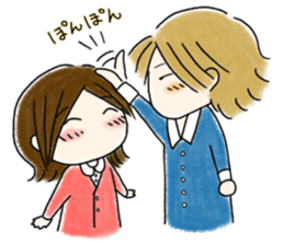 "Woo-chan" and "Mee-kun" sticker #6023829