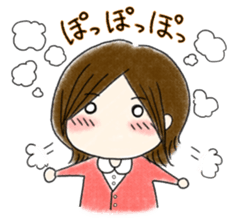 "Woo-chan" and "Mee-kun" sticker #6023847