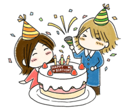 "Woo-chan" and "Mee-kun" sticker #6023862