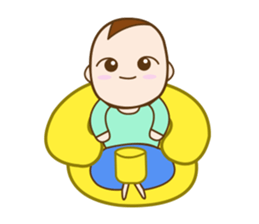 Joyful Baby sticker #6024356