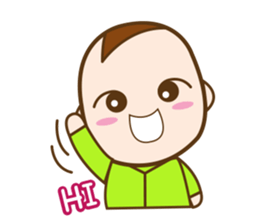 Joyful Baby sticker #6024367