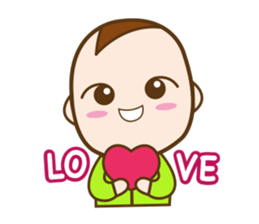 Joyful Baby sticker #6024369