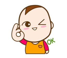 Joyful Baby sticker #6024376