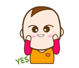 Joyful Baby sticker #6024378