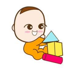 Joyful Baby sticker #6024380