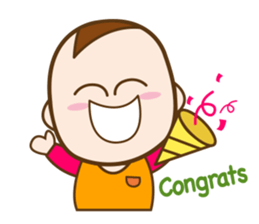 Joyful Baby sticker #6024383