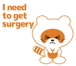 For the patient who goes to the hospital sticker #6024391