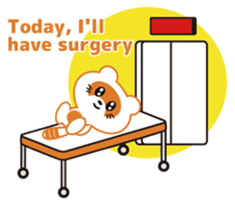 For the patient who goes to the hospital sticker #6024393