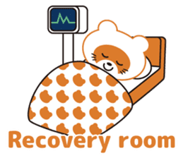 For the patient who goes to the hospital sticker #6024397