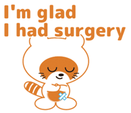 For the patient who goes to the hospital sticker #6024409