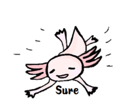 Axolol hearing sticker #6024706