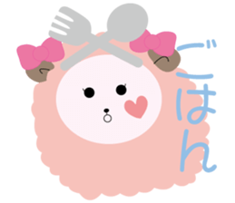Miss MayMay of sheep sticker #6025226