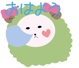 Miss MayMay of sheep sticker #6025237