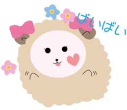 Miss MayMay of sheep sticker #6025241