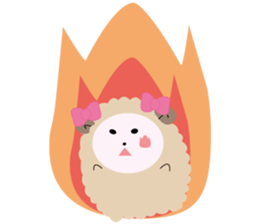 Miss MayMay of sheep sticker #6025253