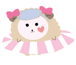 Miss MayMay of sheep sticker #6025258