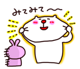 Shironeko and Usakichi sticker #6025461