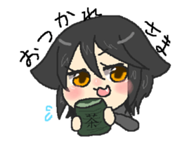 blackcat daughter sticker #6025542