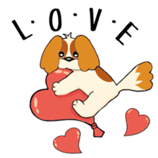 Diary of pet dog aru sticker #6025905