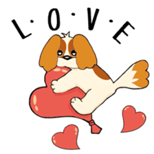 Diary of pet dog aru sticker #6025905