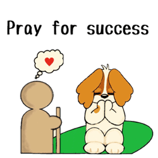 Diary of pet dog aru sticker #6025909