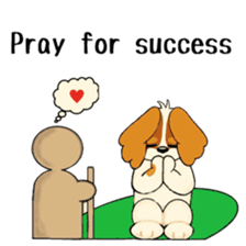 Diary of pet dog aru sticker #6025909