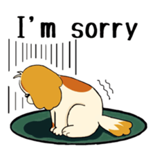 Diary of pet dog aru sticker #6025910