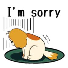 Diary of pet dog aru sticker #6025910
