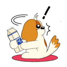 Diary of pet dog aru sticker #6025912