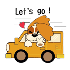 Diary of pet dog aru sticker #6025914