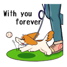 Diary of pet dog aru sticker #6025915