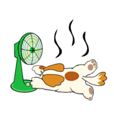 Diary of pet dog aru sticker #6025917