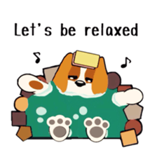 Diary of pet dog aru sticker #6025918