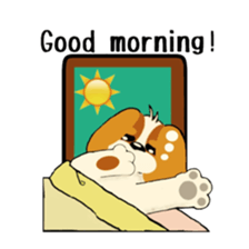 Diary of pet dog aru sticker #6025920