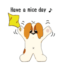 Diary of pet dog aru sticker #6025921