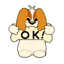 Diary of pet dog aru sticker #6025923