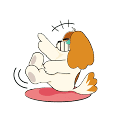 Diary of pet dog aru sticker #6025927