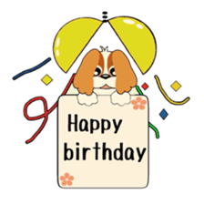 Diary of pet dog aru sticker #6025929